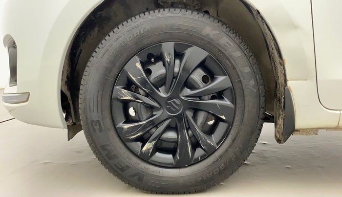 2017 Maruti Dzire VXI, Petrol, Manual, 71,574 km, Left Front Wheel
