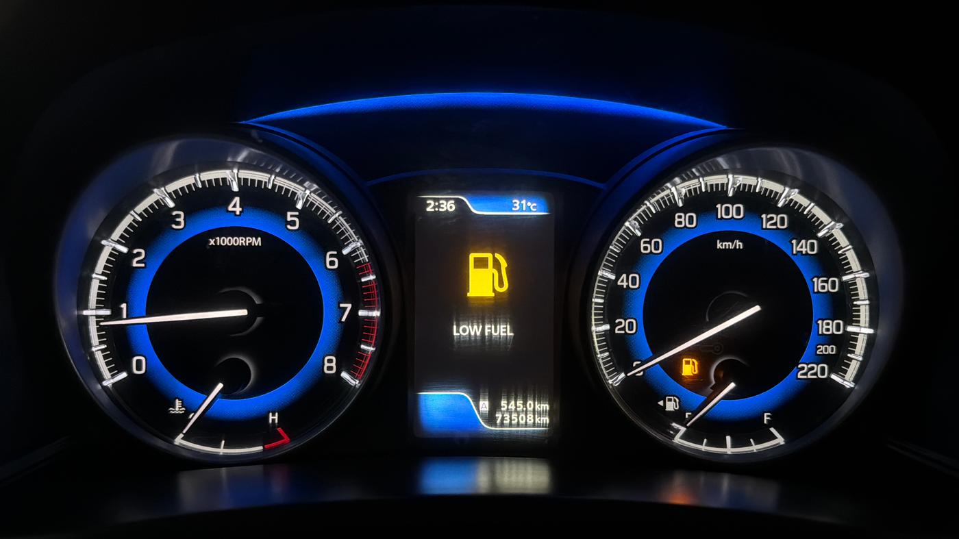 2017 Maruti Baleno ALPHA PETROL 1.2, Petrol, Manual, 73,500 km, Odometer Image