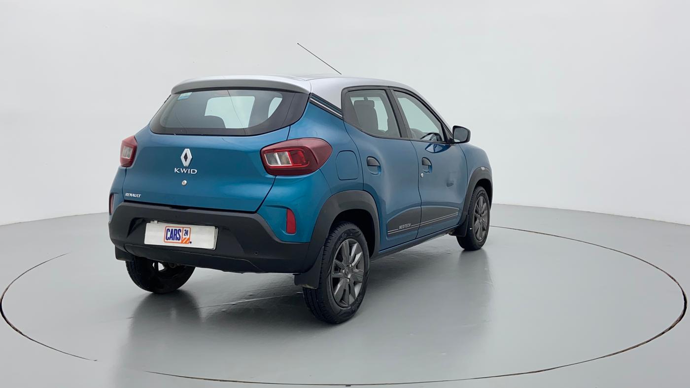 2021 Renault Kwid NEOTECH RXL 1.0 MT, Petrol, Manual, 11,812 km, Right Back Diagonal
