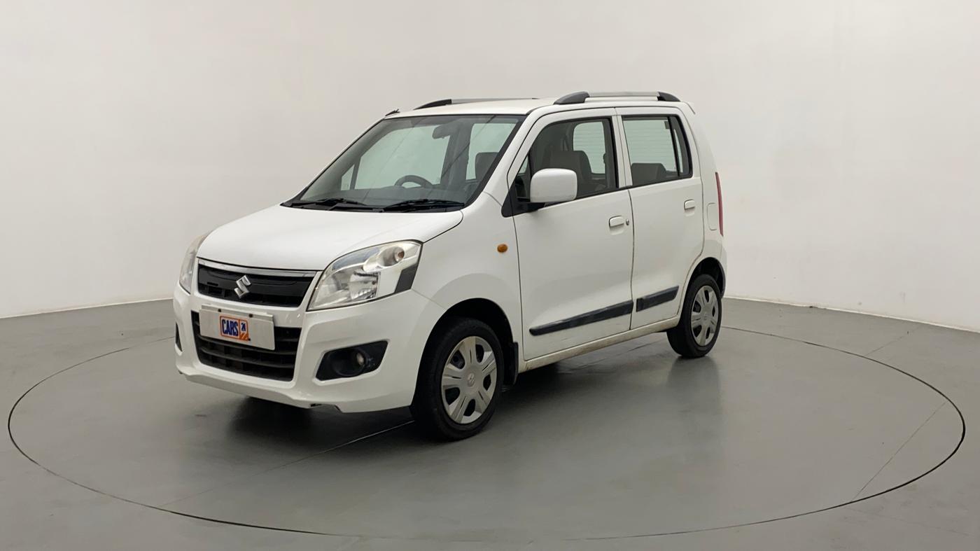 2015 Maruti Wagon R 1.0 VXI, Petrol, Manual, 91,399 km, Left Front Diagonal