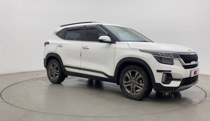 2022 KIA SELTOS HTX 1.5 PETROL, Petrol, Manual, 35,729 km, Right Front Diagonal