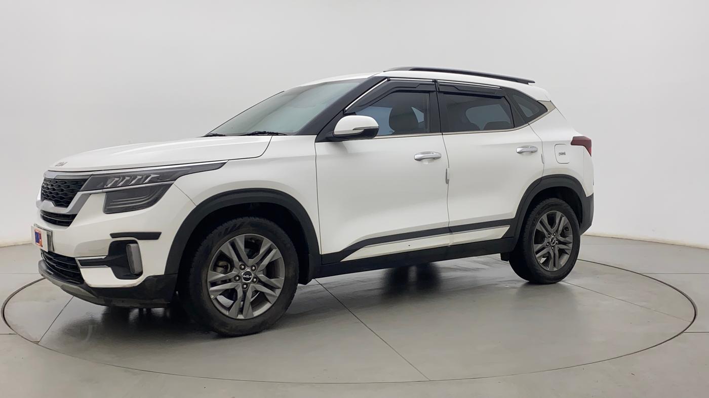 2022 KIA SELTOS HTX 1.5 PETROL, Petrol, Manual, 35,729 km, Left Front Diagonal