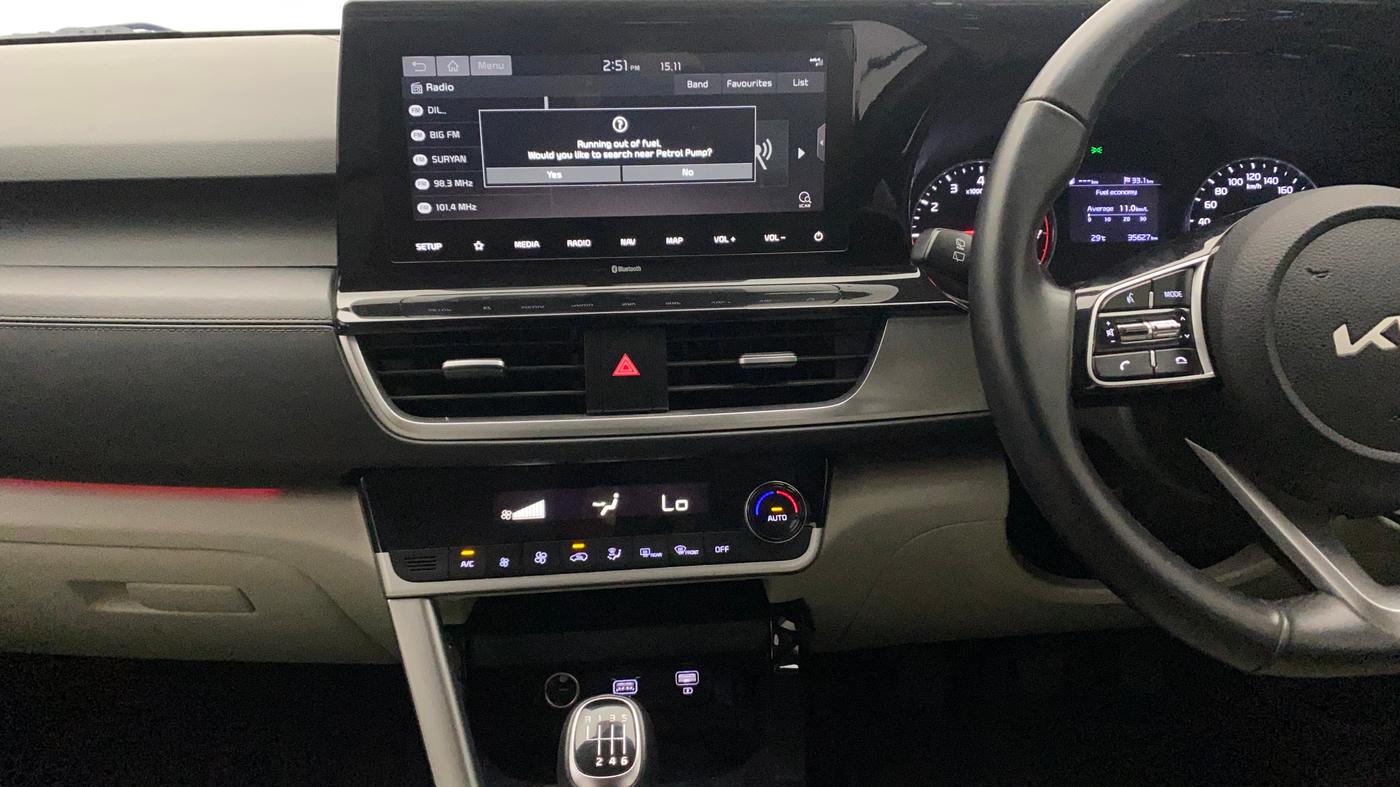 2022 KIA SELTOS HTX 1.5 PETROL, Petrol, Manual, 35,729 km, Air Conditioner