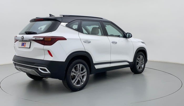 2019 KIA SELTOS HTX 1.5 PETROL MT, Petrol, Manual, 25,817 km, Right Back Diagonal