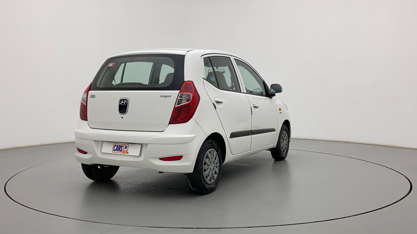 2014 Hyundai i10 MAGNA 1.1, CNG, Manual, 77,170 km, Right Back Diagonal