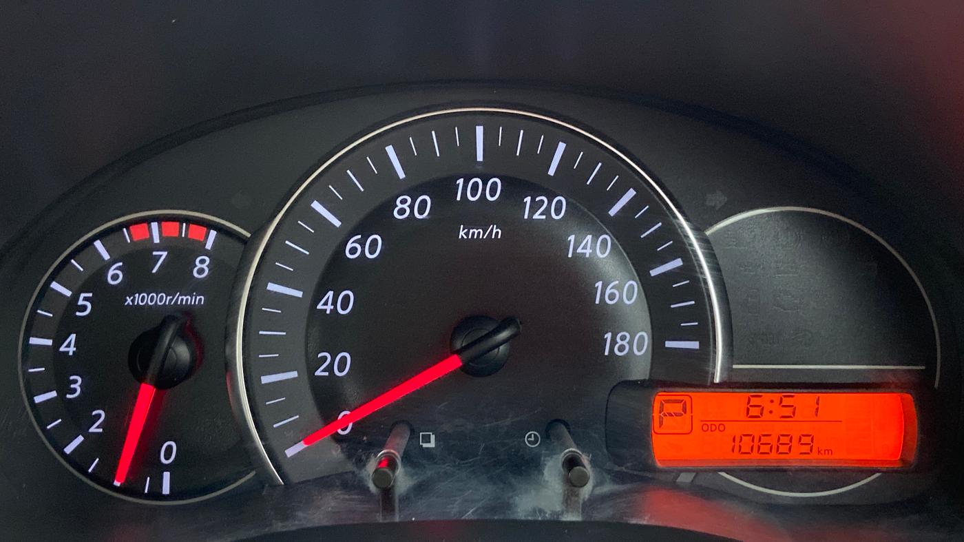 2014 Nissan Micra XV CVT, Petrol, Automatic, 10,768 km, Odometer Image