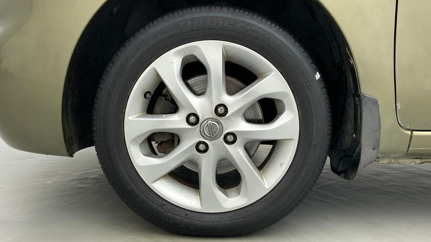 2014 Nissan Micra XV CVT, Petrol, Automatic, 10,768 km, Left Front Wheel