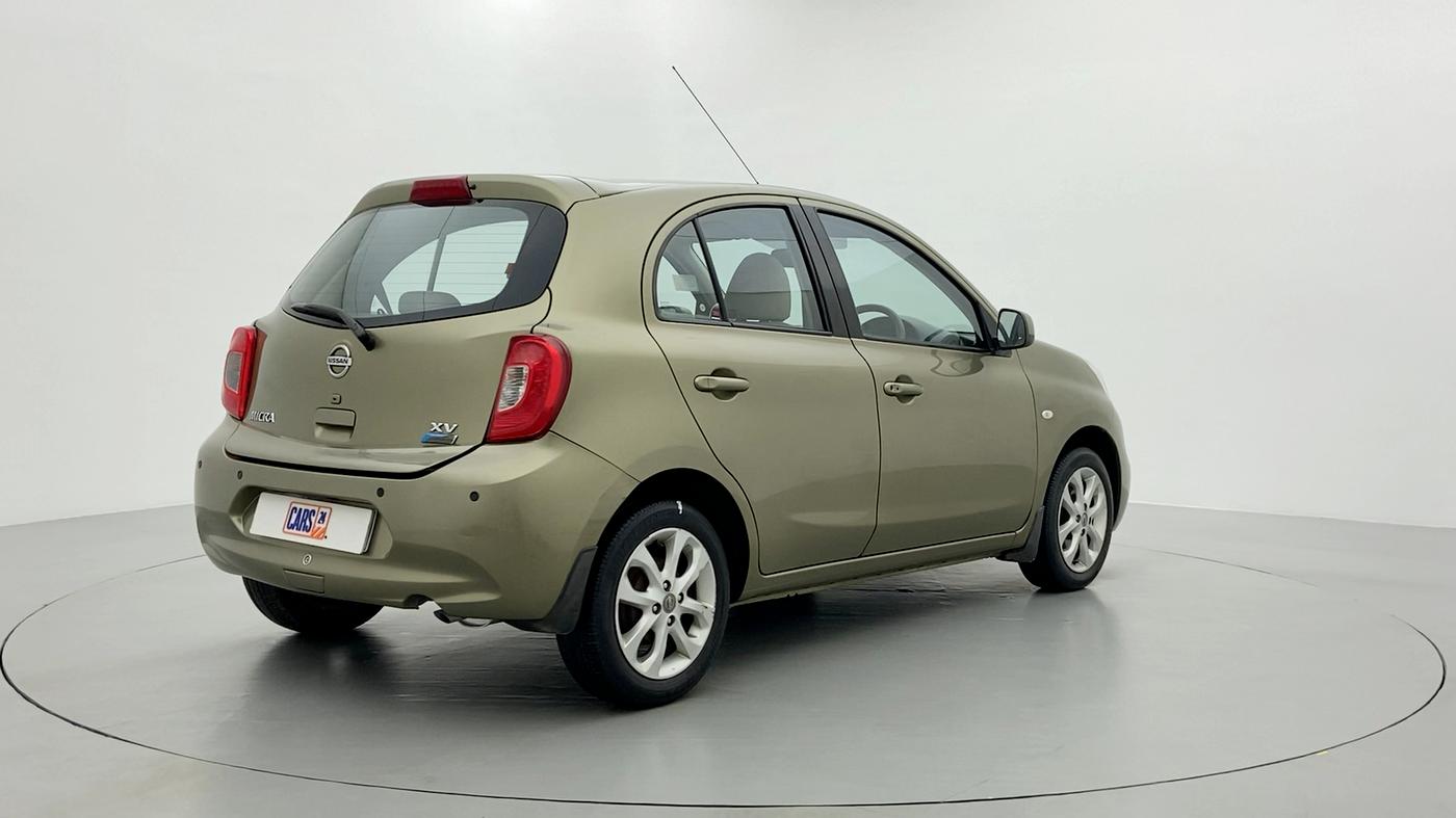 2014 Nissan Micra XV CVT, Petrol, Automatic, 10,768 km, Right Back Diagonal