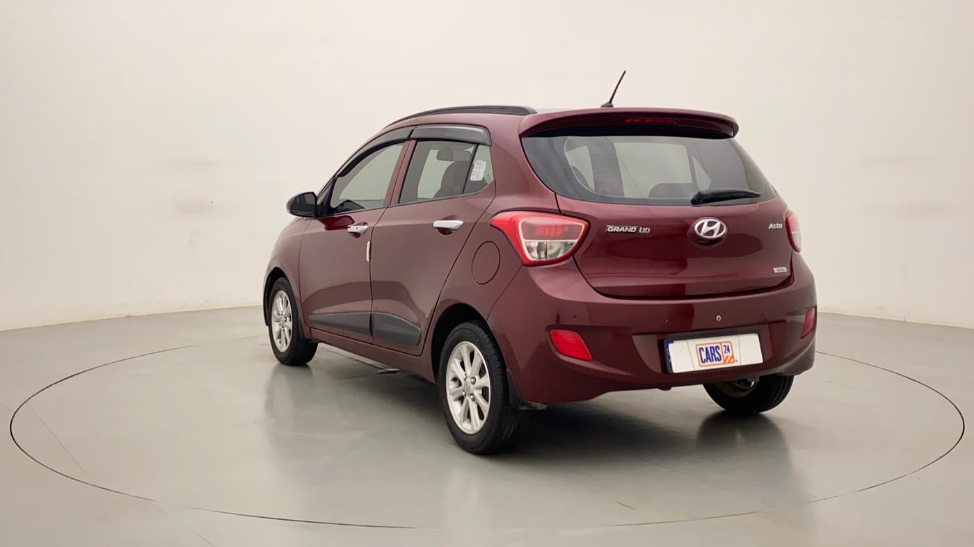 2015 Hyundai Grand i10 ASTA AT 1.2 KAPPA VTVT, Petrol, Automatic, 38,232 km, Left Back Diagonal