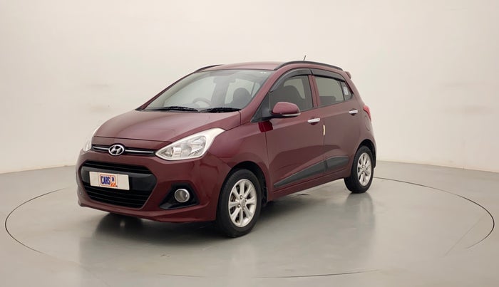 2015 Hyundai Grand i10 ASTA AT 1.2 KAPPA VTVT, Petrol, Automatic, 38,232 km, Left Front Diagonal