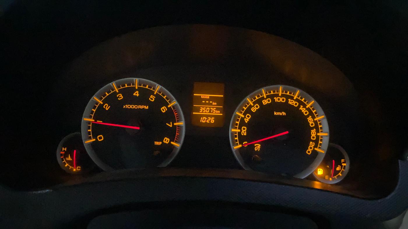 2013 Maruti Swift Dzire VXI, Petrol, Manual, 35,070 km, Odometer Image