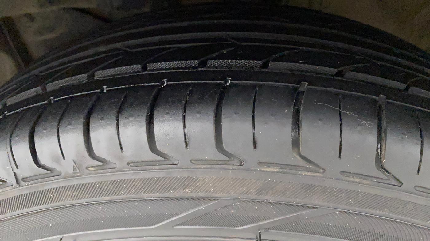 2019 Honda Amaze 1.2L I-VTEC V CVT, Petrol, Automatic, 48,397 km, Left Front Tyre Tread