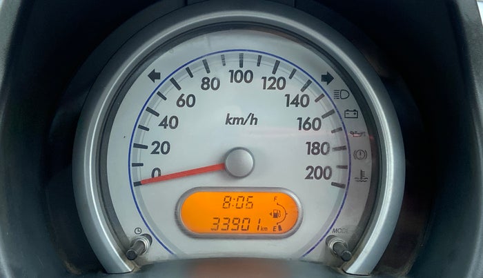 2010 Maruti Ritz ZXI, Petrol, Manual, 33,878 km, Odometer Image
