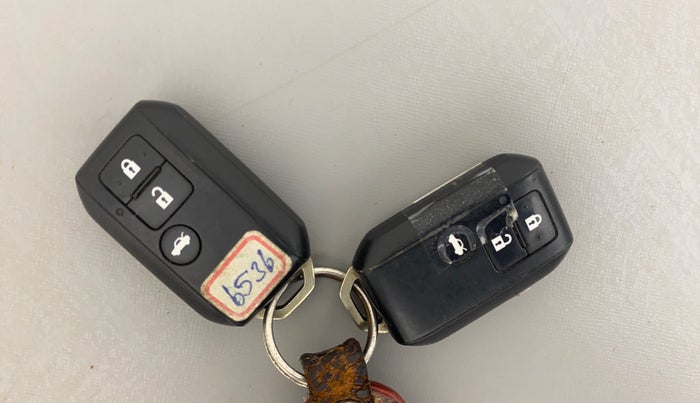 2018 Maruti Dzire ZXI PLUS AMT, Petrol, Automatic, 65,820 km, Key Close Up