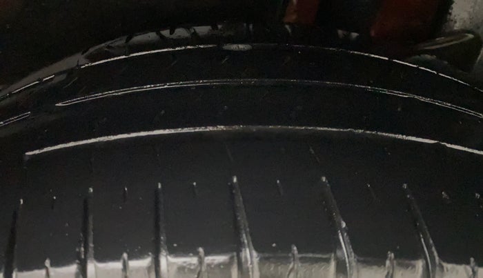 2018 Maruti Dzire ZXI PLUS AMT, Petrol, Automatic, 65,820 km, Left Rear Tyre Tread