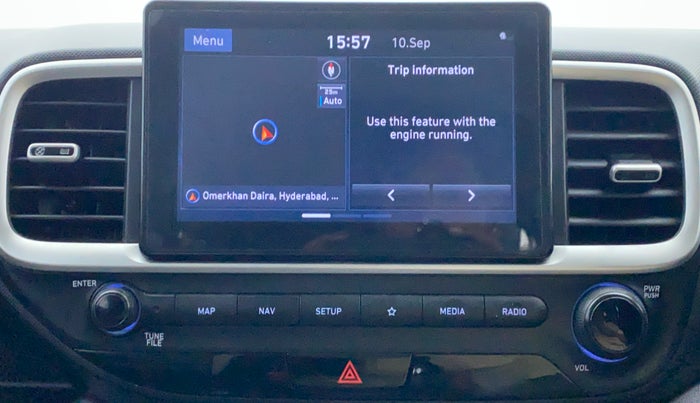 2020 Hyundai VENUE 1.0 Turbo GDI DCT SX+DT, Petrol, Automatic, 24,544 km, Infotainment System