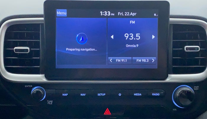 2021 Hyundai VENUE 1.0 TURBO GDI SX+ AT, Petrol, Automatic, 17,128 km, Infotainment System