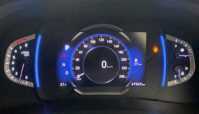 2020 Hyundai Creta SX (O) 1.4 TURBO DCT, Petrol, Automatic, 67,600 km, Odometer Image