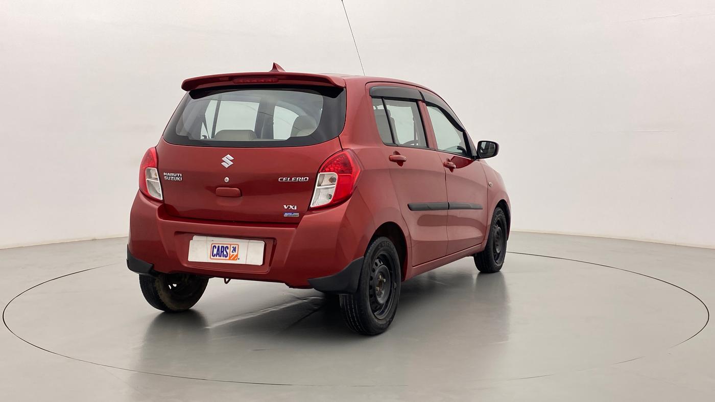 2014 Maruti Celerio VXI AGS, Petrol, Automatic, 56,664 km, Right Back Diagonal