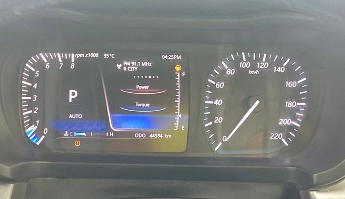 2022 Tata ALTROZ XZA PLUS, Petrol, Automatic, 44,371 km, Odometer Image