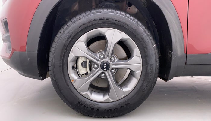 2021 KIA SELTOS HTX 1.5 PETROL MT, Petrol, Manual, 2,829 km, Left Front Wheel