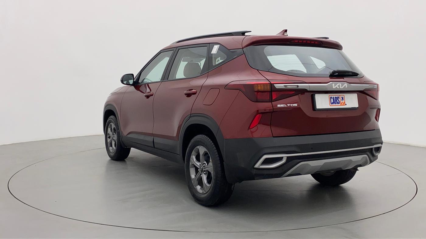 2021 KIA SELTOS HTX 1.5 PETROL MT, Petrol, Manual, 2,829 km, Left Back Diagonal