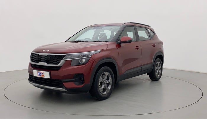 2021 KIA SELTOS HTX 1.5 PETROL MT, Petrol, Manual, 2,829 km, Left Front Diagonal