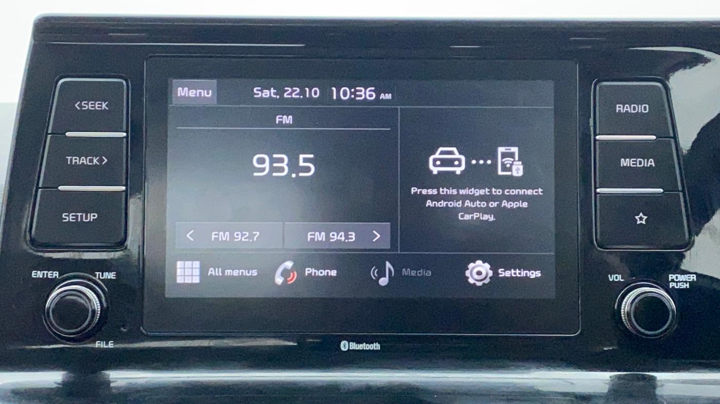 2021 KIA SELTOS HTX 1.5 PETROL MT, Petrol, Manual, 2,829 km, Infotainment System