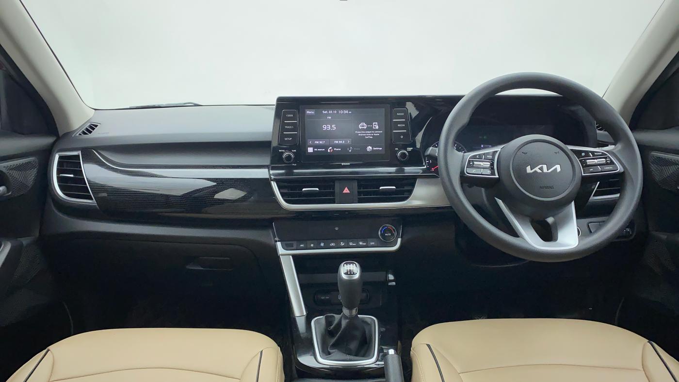 2021 KIA SELTOS HTX 1.5 PETROL MT, Petrol, Manual, 2,829 km, Dashboard