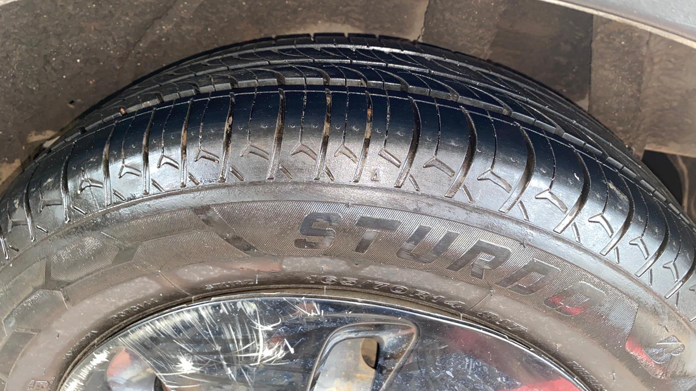 2019 Maruti Celerio X VXI AMT, Petrol, Automatic, 62,719 km, Left Rear Tyre Tread