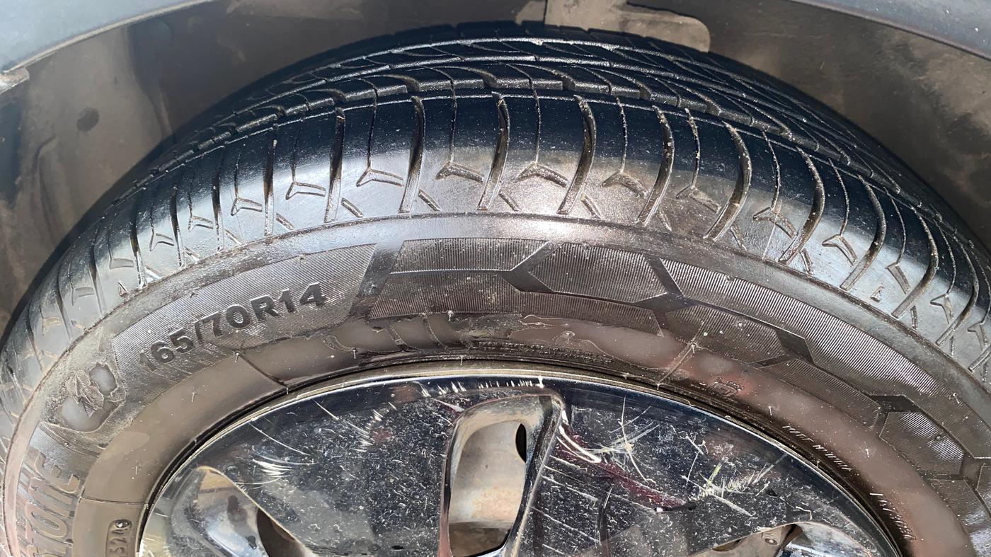 2019 Maruti Celerio X VXI AMT, Petrol, Automatic, 62,719 km, Left Front Tyre Tread