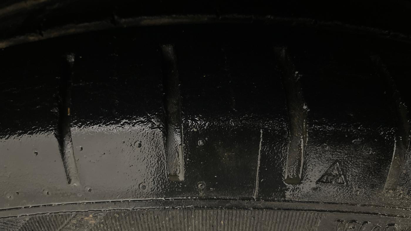 2018 Maruti Baleno ALPHA CVT PETROL 1.2, Petrol, Automatic, 58,580 km, Left Front Tyre Tread