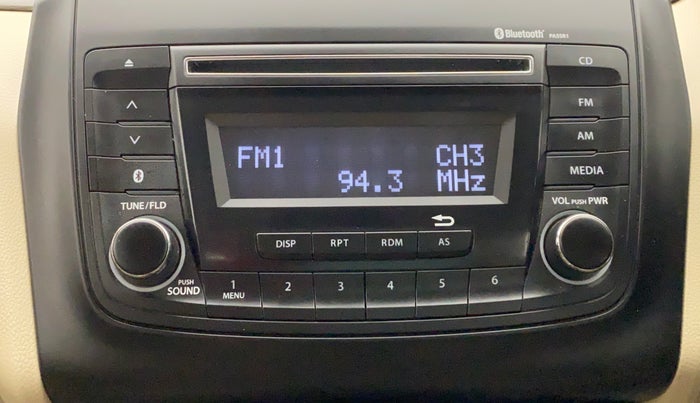 2020 Maruti Dzire VXI, Petrol, Manual, 5,204 km, Infotainment System