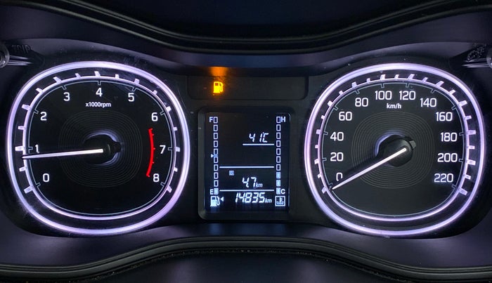 2021 Maruti Vitara Brezza ZXI, Petrol, Manual, 14,835 km, Odometer Image