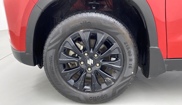 2021 Maruti Vitara Brezza ZXI, Petrol, Manual, 14,835 km, Left Front Wheel