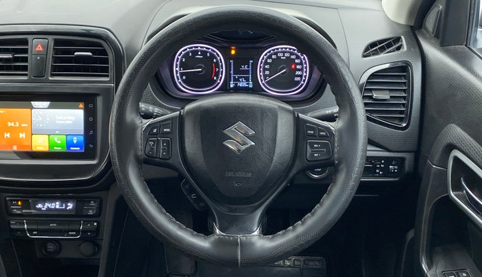 2021 Maruti Vitara Brezza ZXI, Petrol, Manual, 14,835 km, Steering Wheel Close Up
