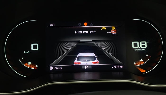 2021 MG ASTOR SAVVY 1.5 CVT S RED, Petrol, Automatic, 27,369 km, Odometer Image