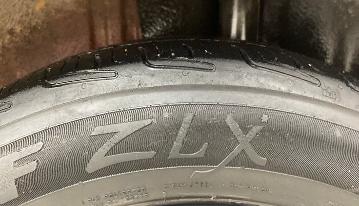 2014 Ford Figo ZXI 1.2 PETROL, Petrol, Manual, 1,20,834 km, Left Rear Tyre Tread