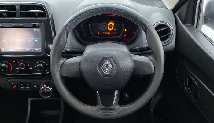 2018 Renault Kwid RXT 1.0 EASY-R AT OPTION, Petrol, Automatic, 41,698 km, Steering Wheel Close Up