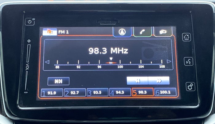 2015 Maruti Baleno ALPHA 1.2 K12, Petrol, Manual, 65,898 km, Infotainment System