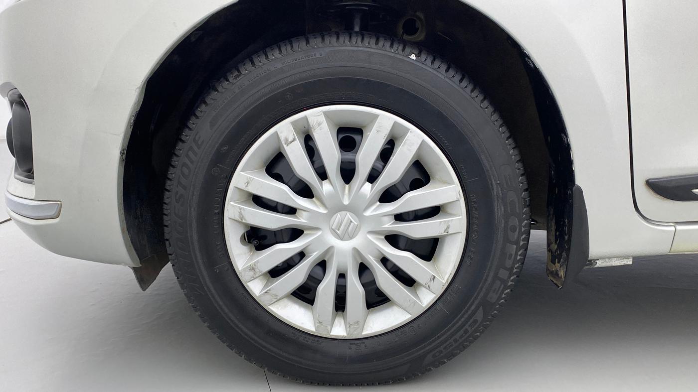 2018 Maruti Dzire VXI, Petrol, Manual, 50,440 km, Left Front Wheel