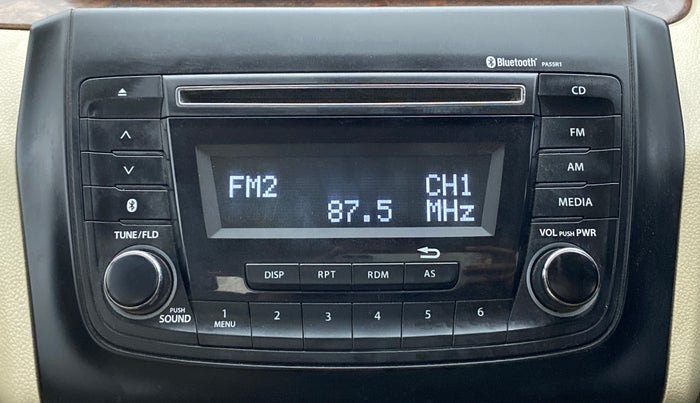 2018 Maruti Dzire VXI, Petrol, Manual, 50,440 km, Infotainment System