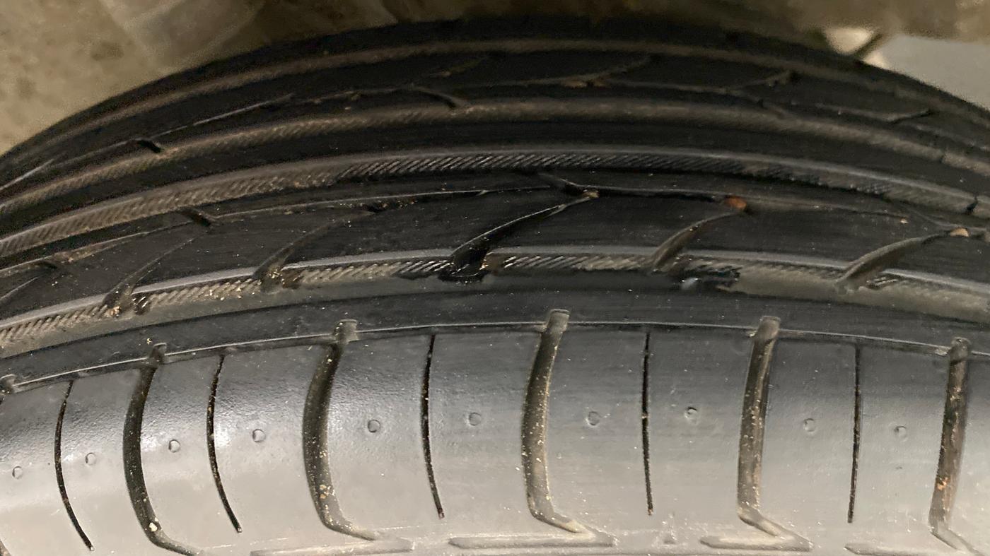 2017 Nissan Micra Active XV, Petrol, Manual, 58,938 km, Left Rear Tyre Tread