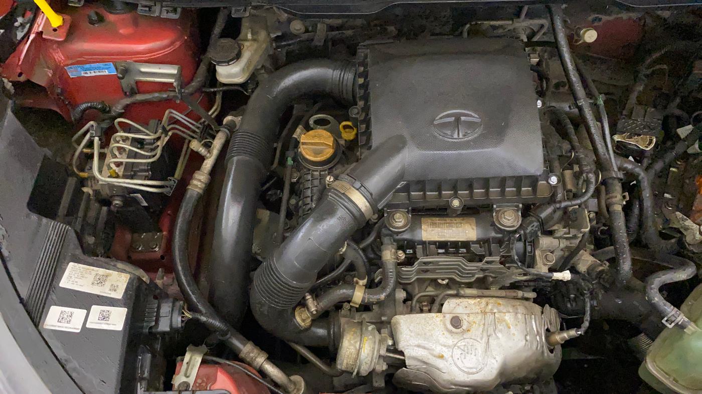 2021 Tata NEXON XZ PLUS (O) PETROL, Petrol, Manual, 83,627 km, Engine View - Right