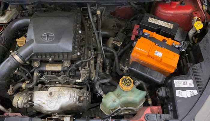 2021 Tata NEXON XZ PLUS (O) PETROL, Petrol, Manual, 83,627 km, Engine View - Left