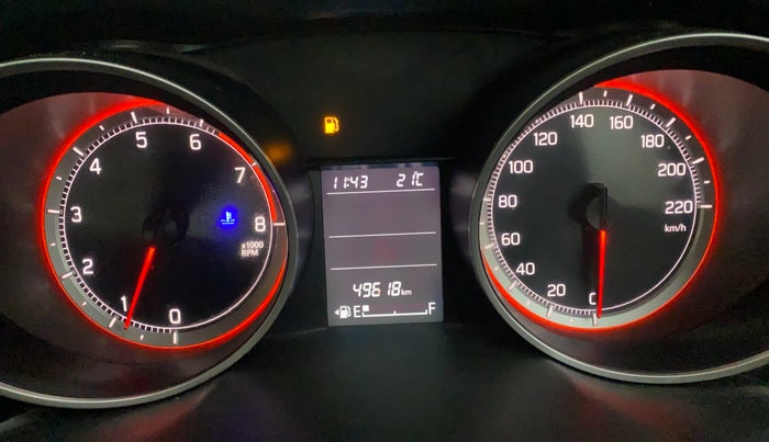 2023 Maruti Swift ZXI, Petrol, Manual, 49,618 km, Odometer Image
