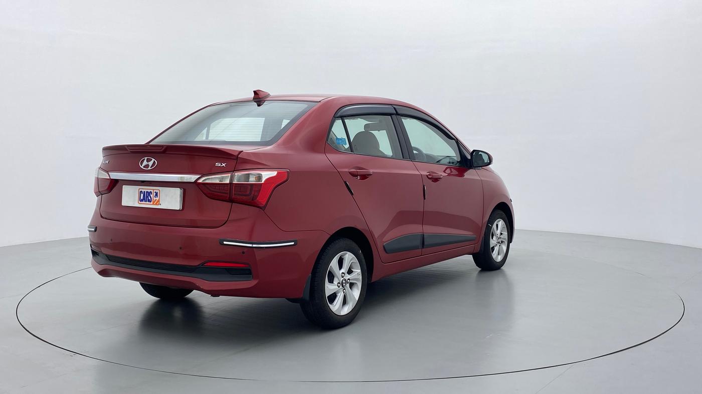 2018 Hyundai Xcent SX 1.2, Petrol, Manual, 11,162 km, Right Back Diagonal