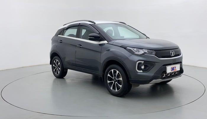 2020 Tata NEXON XZA + 1.2 PETROL A/T, Petrol, Automatic, 15,214 km, Right Front Diagonal