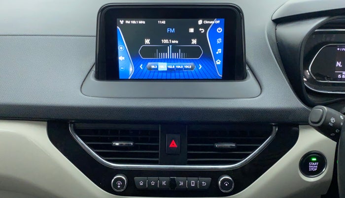 2020 Tata NEXON XZA + 1.2 PETROL A/T, Petrol, Automatic, 15,214 km, Infotainment System