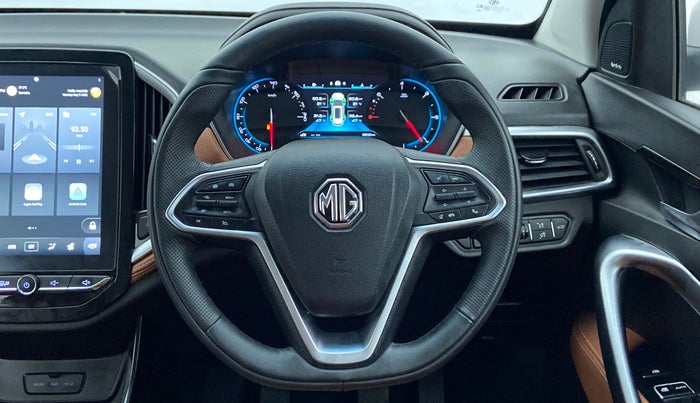 2020 MG HECTOR PLUS SHARP HYBRID PETROL, Petrol, Manual, 4,031 km, Steering Wheel Close Up